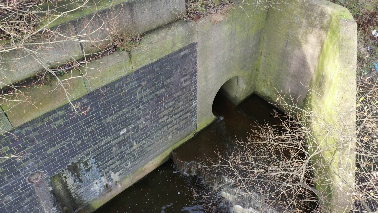 Canal Survey. Irlam, Manchester, Manchester ship canal. Sewer Serve Solutions