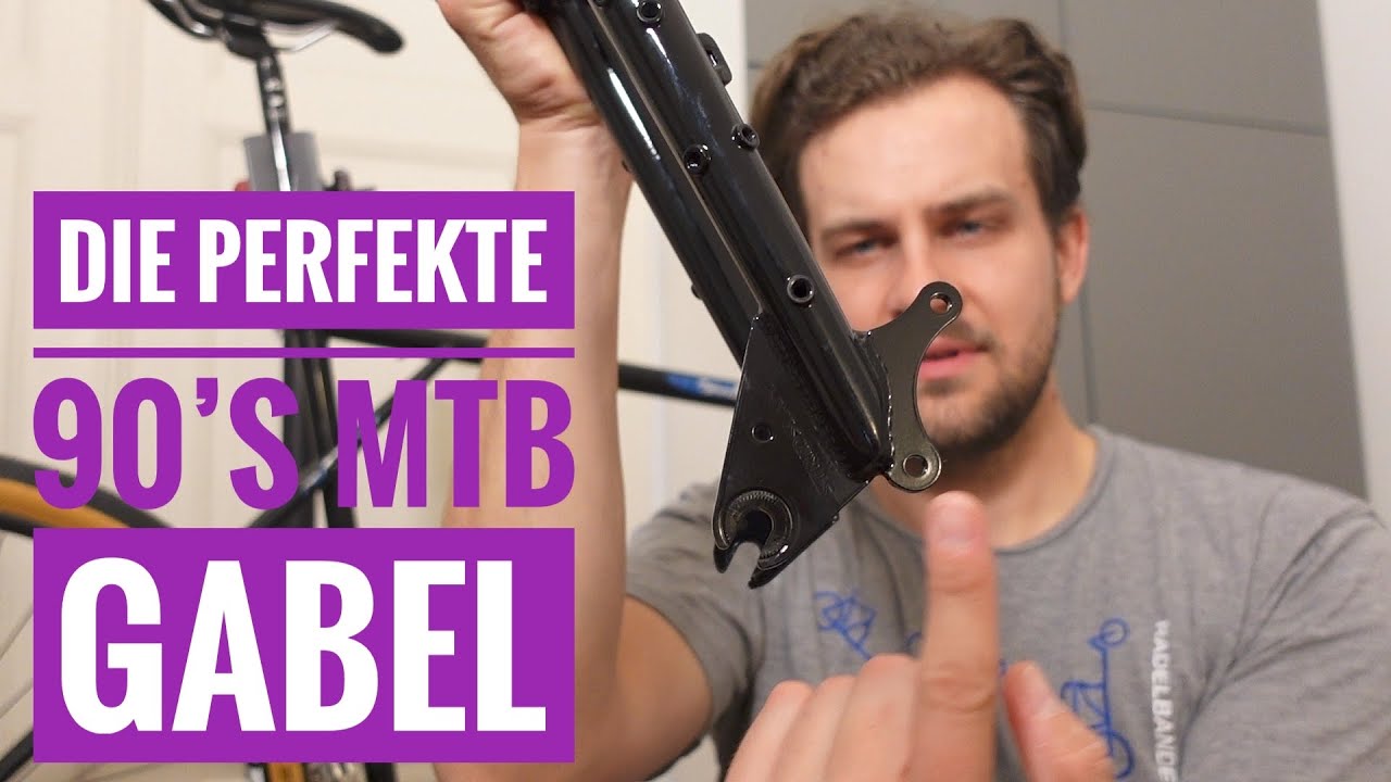 DIE Gabel für dein 90ies MTB, Umbau Teil 2: Stridsland Barnacle Fork