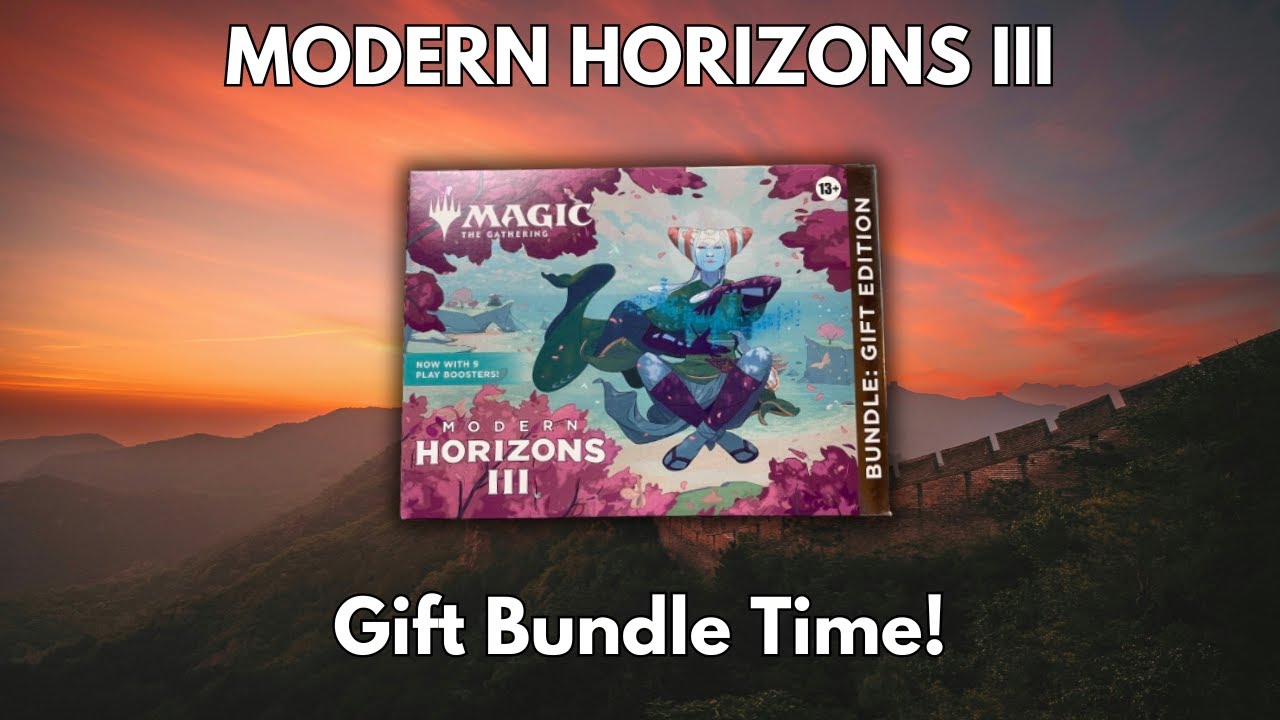 Modern Horizons 3 Gift Bundle Opening