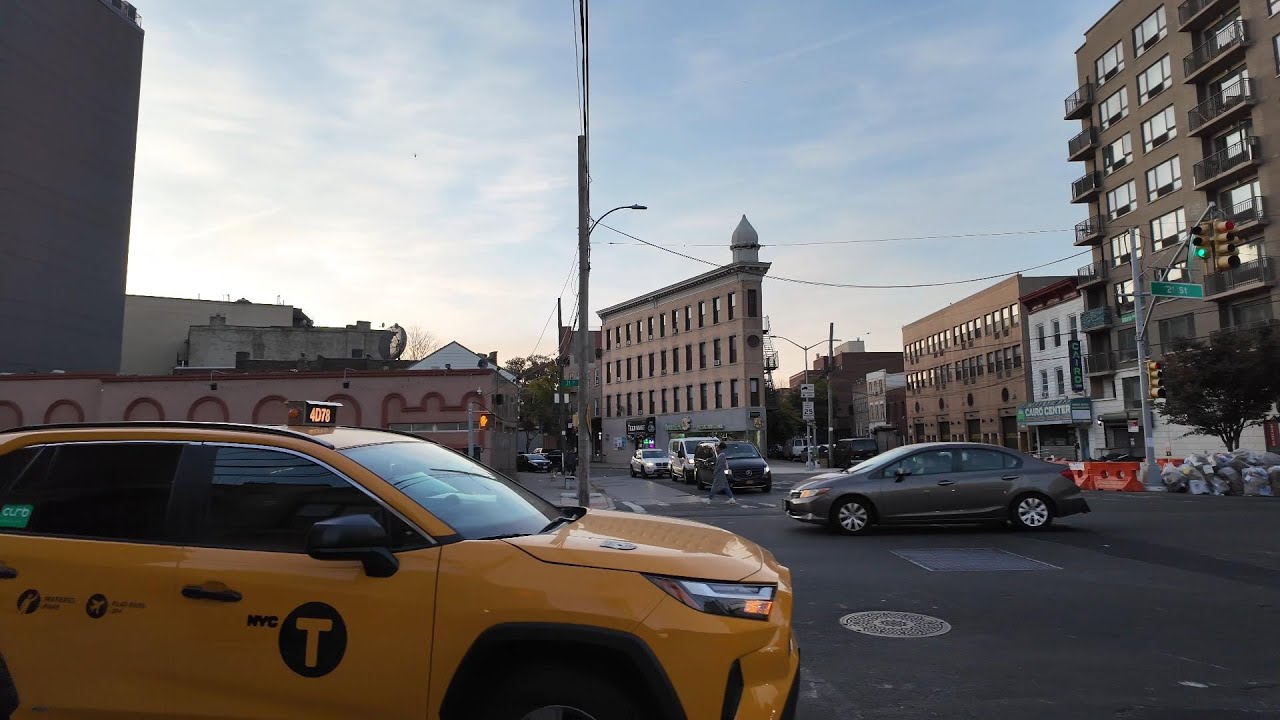 NYC with a Knee Scooter | Astoria, Queens on 31st Street and Newtown Avenue
