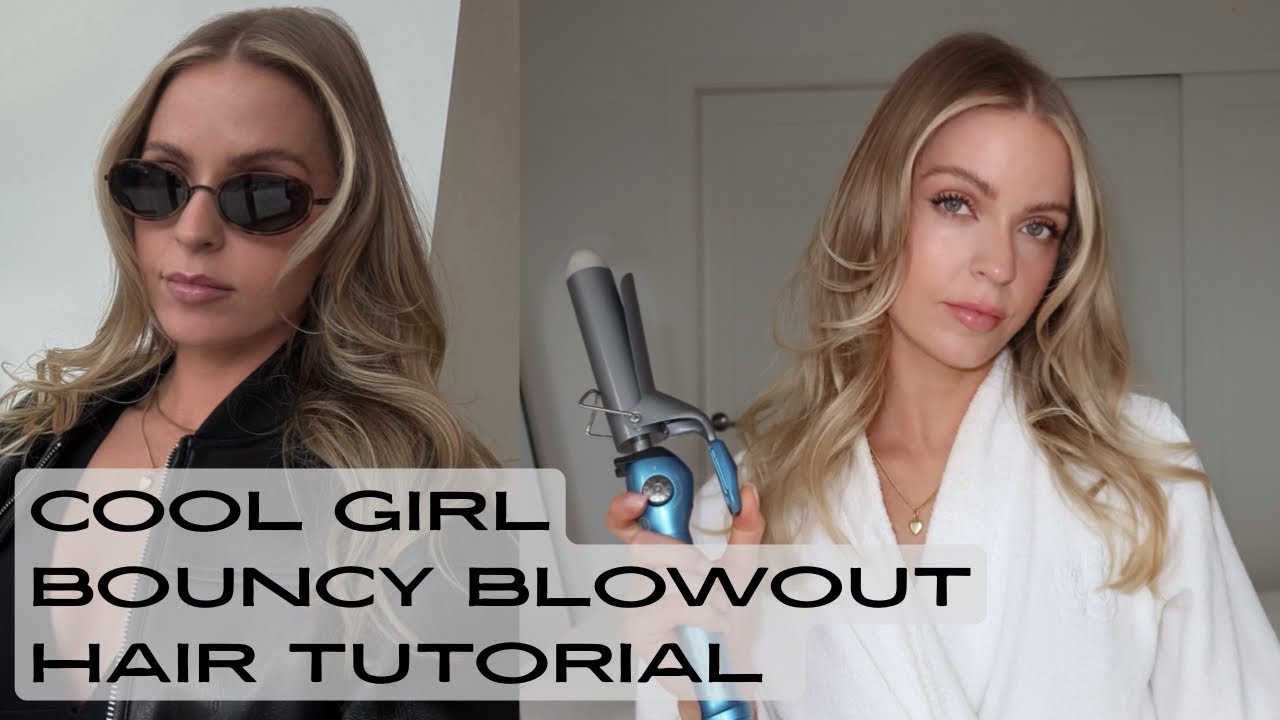 HOW TO GET OLD MONEY BOUNCY CURLS // EASY STEP BY STEP TUTORIAL | Holly Ward