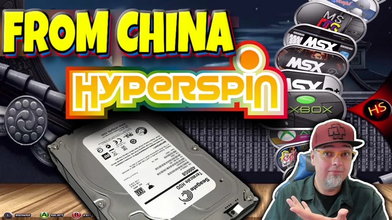 Я получил жёсткий диск Hyperspin на 4 ТБ из Китая с более чем 40 000 игр! Чего ожидать!
