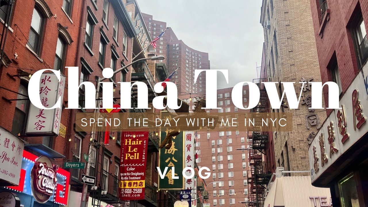 Joy in Chinatown NYC: Art | Shopping | Yummy Noodles 🇨🇳🗽‼️✨