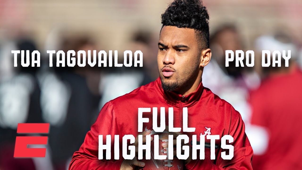 Tua Tagovailoa Pro Day Highlights | NFL Draft 2020