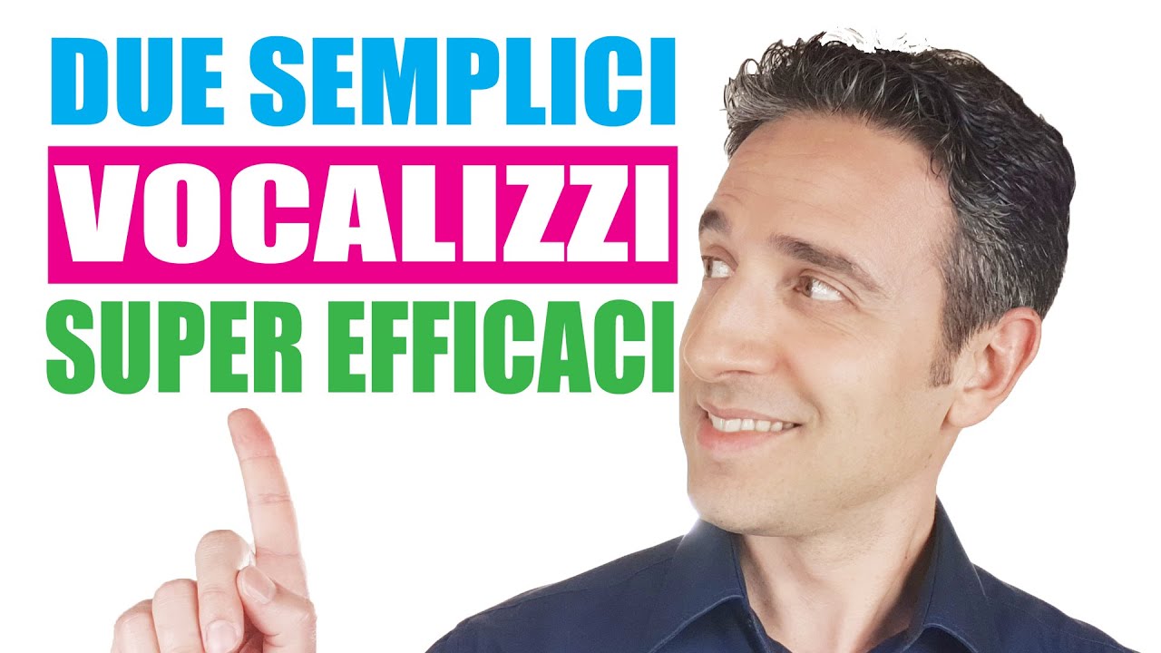 Ecco due Vocalizzi semplici per cantare SUBITO e per allenare la voce ogni giorno da soli