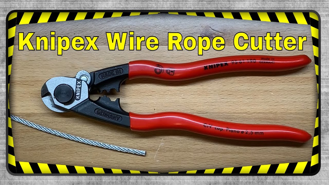 Knipex Wire Rope Cutters 95 61 190