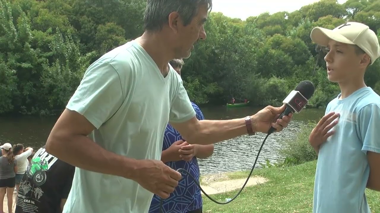 Canotaje en Parque Duriex Rosario | Niños y profesora Valeria Churi