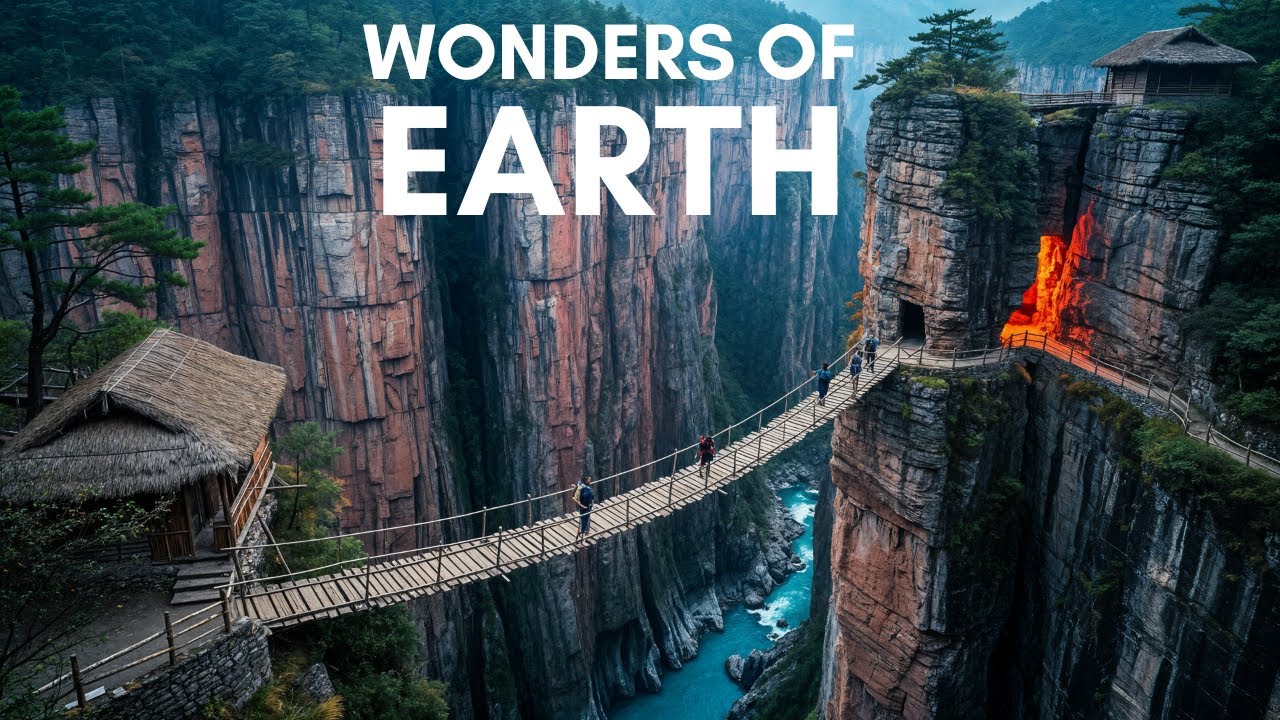 WONDERS OF EARTH | Hidden Corners of Earth That Don’t Feel Real | 4K Travel Video