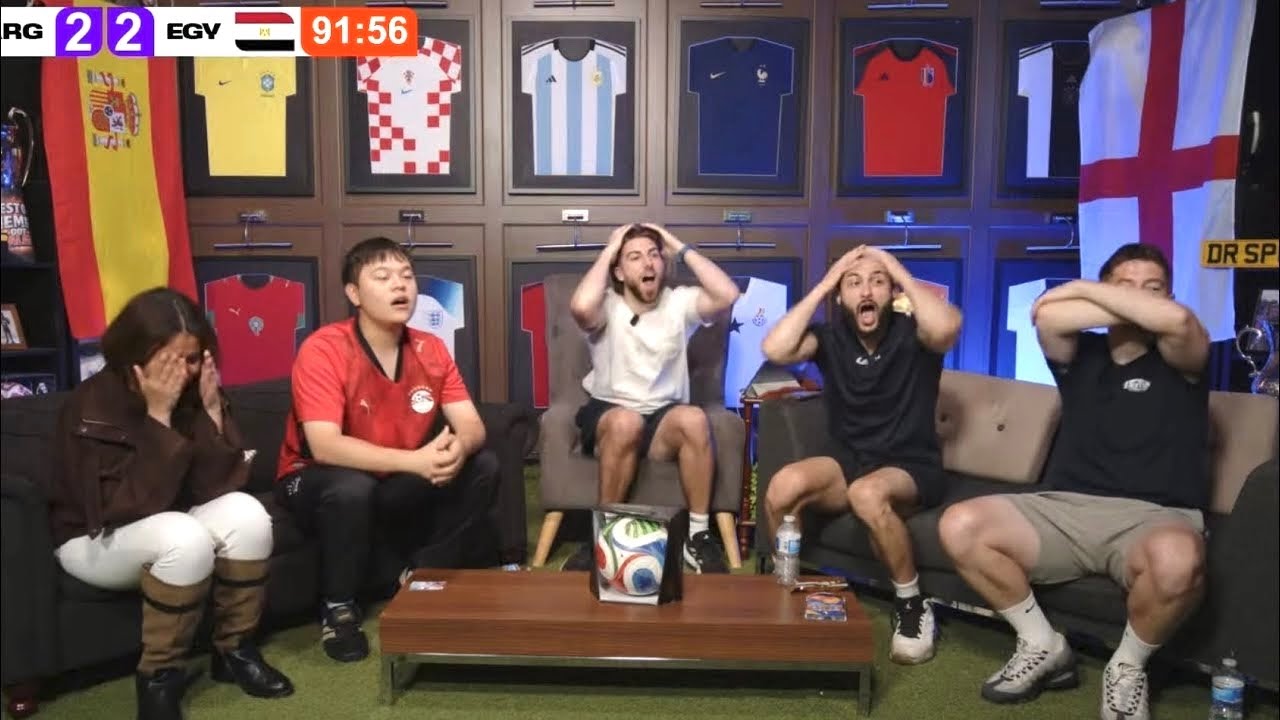 Argentina 3-2 Egypt GOL REACTIONS | ARGENTINA CONTRA EGIPTO REACCIONES