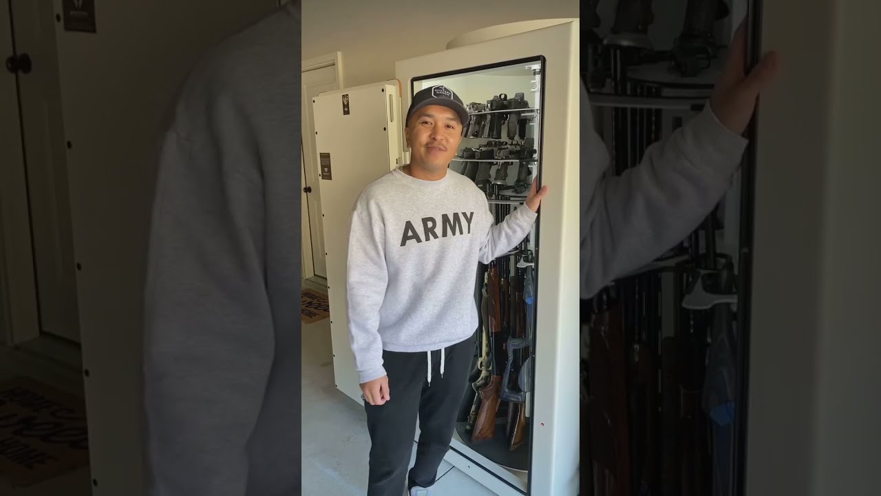 WORLD CHAMPION SHOOTER KC EUSEBIO SHOWS OFF HIS PENDLETON SAFE!