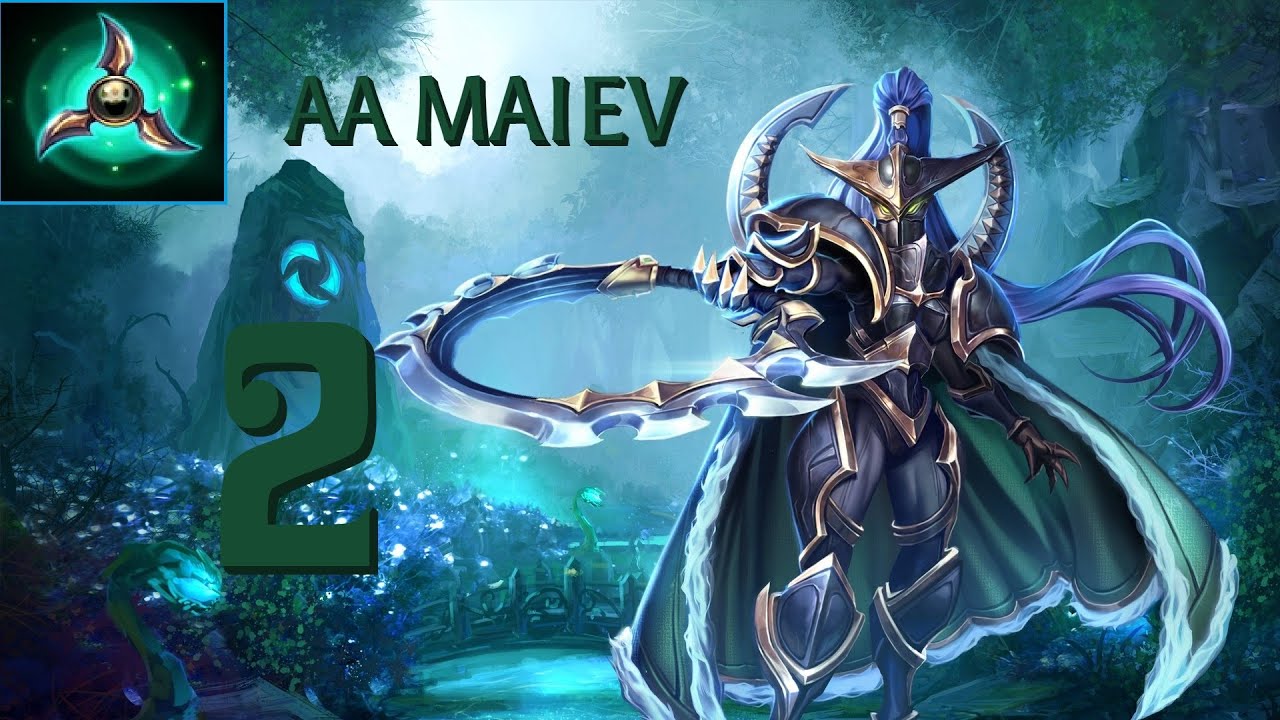 HotS Maiev professional gameplay (AA build, GM player) #2