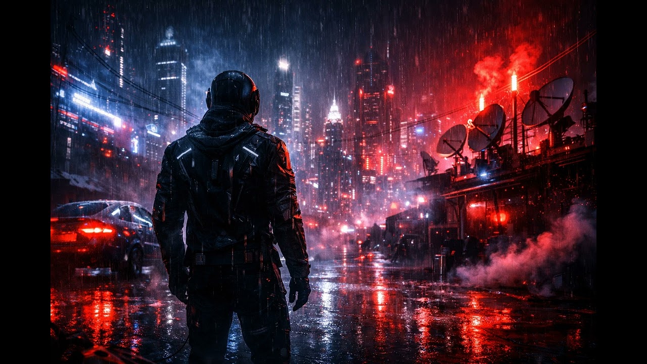 Voltage Heart ⚡ | Cyberpunk Phonk - Dark Aggressive Phonk for High Speed Night Driving & Focus