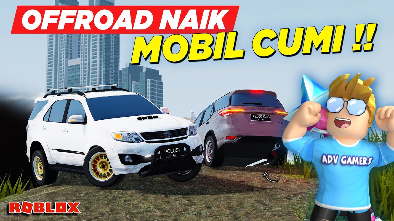 OFFROAD REALISTIS BARENG NAIK MOBIL CUMI FULL ASAP DI CDID UPDATE - Roblox Indonesia