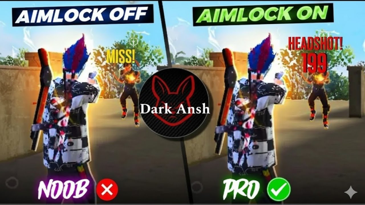 Dark Aura Panel Test  ||  SMOOTH HEADSHOT  ||  NO 🆔 BAN ISSU
