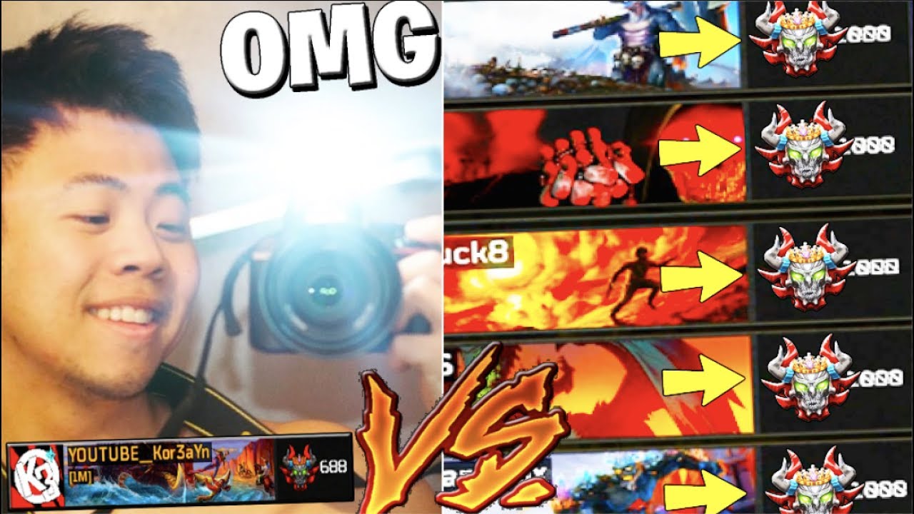 I CHALLENGED 5 LEVEL 1000s.. then this happened 😱