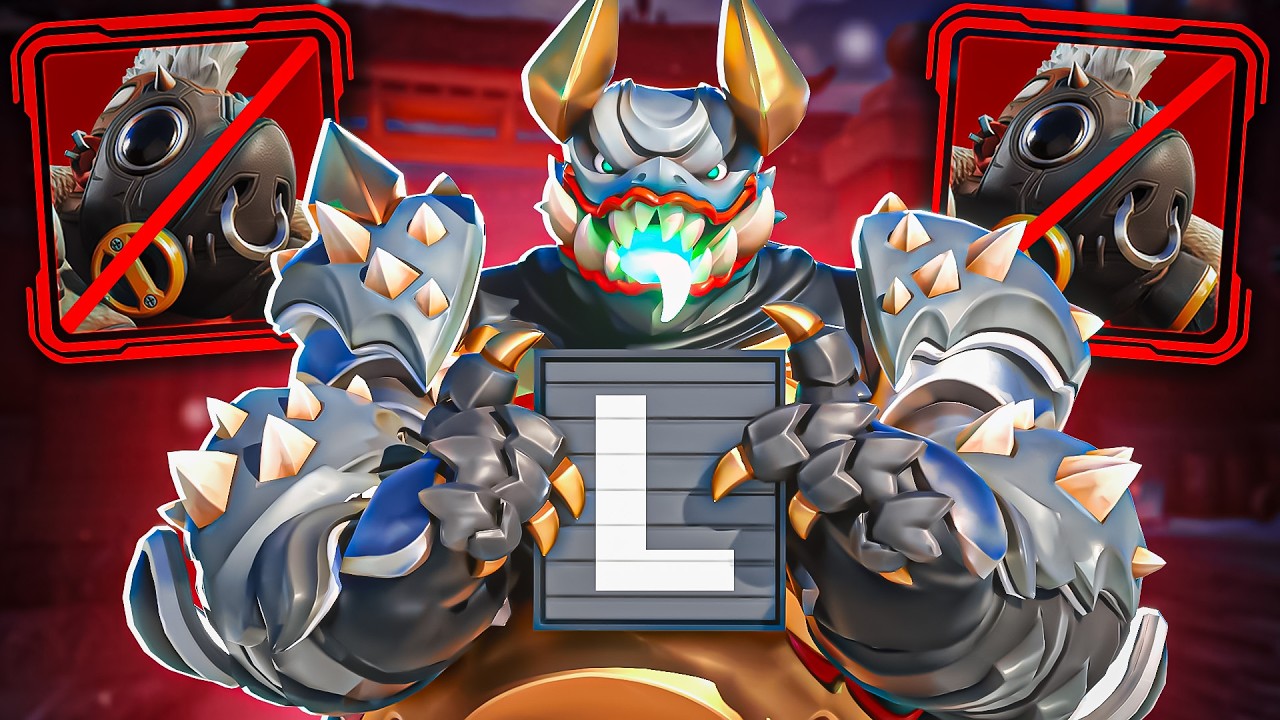 When the Rank 1 Roadhog ISN'T BANNED! | Overwatch