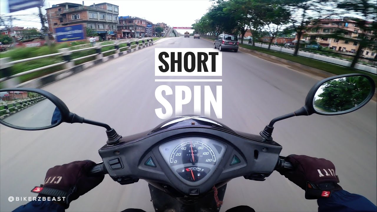 Short spin on Honda Aviator Scooter | RAW | Testing GoPro Hero 8 | Bikerz Beast