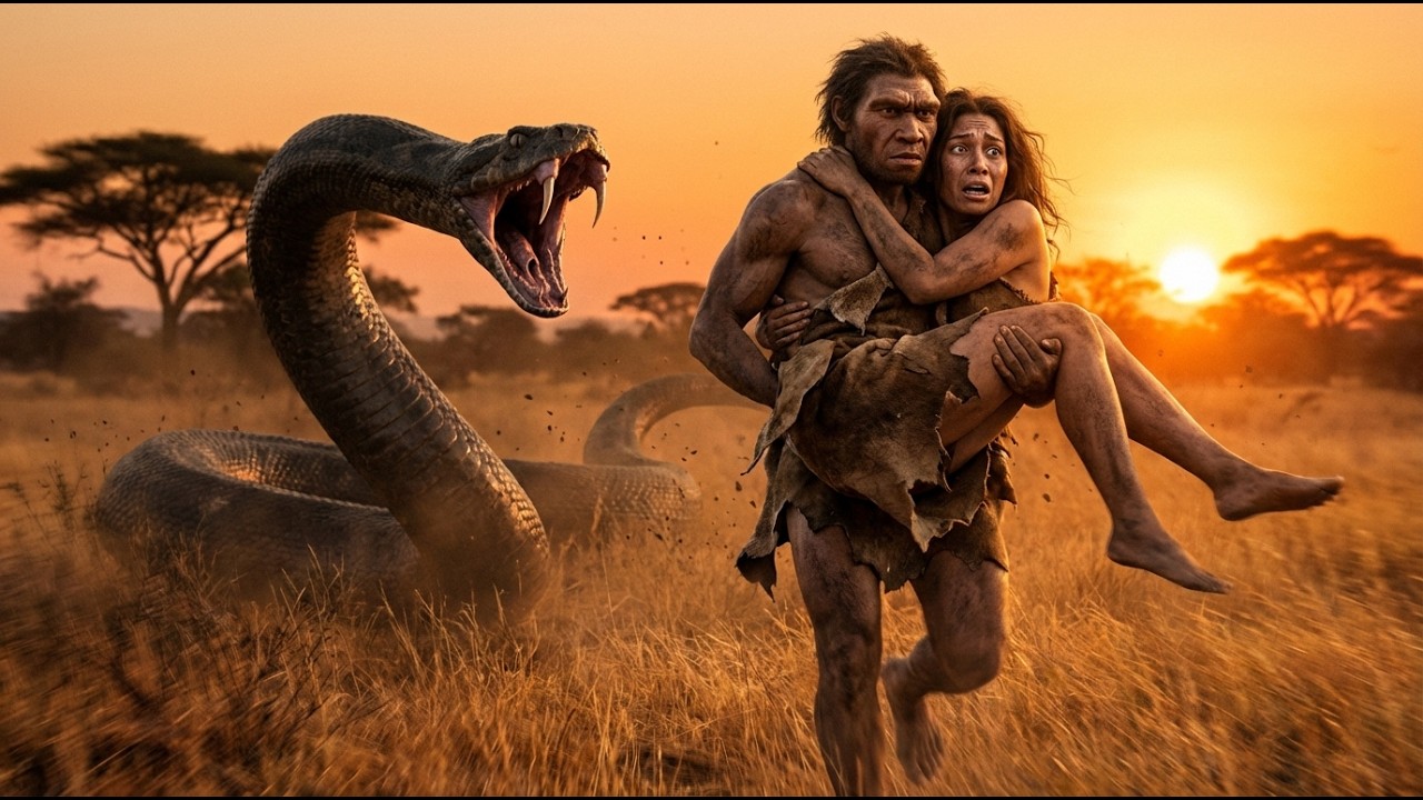 Life 4 Million Years Ago | A Prehistoric Battle Between Man and Monster!