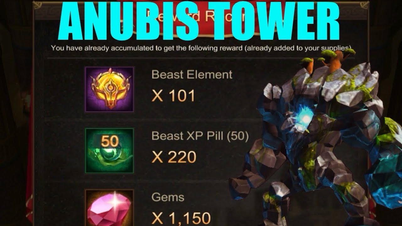 🔥Anubis Tower Run/Guide and Tips | War and Order | 🔥