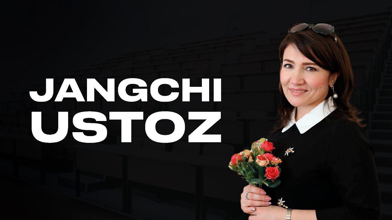 USTOZLIK - MEN UCHUN SHARAF! YEVROPA TAN OLGAN PROFESSOR.