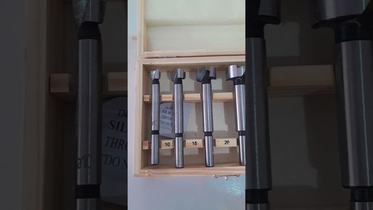 Broca Forstner #diy #fa&ccedil;a #marcenaria #woodworking