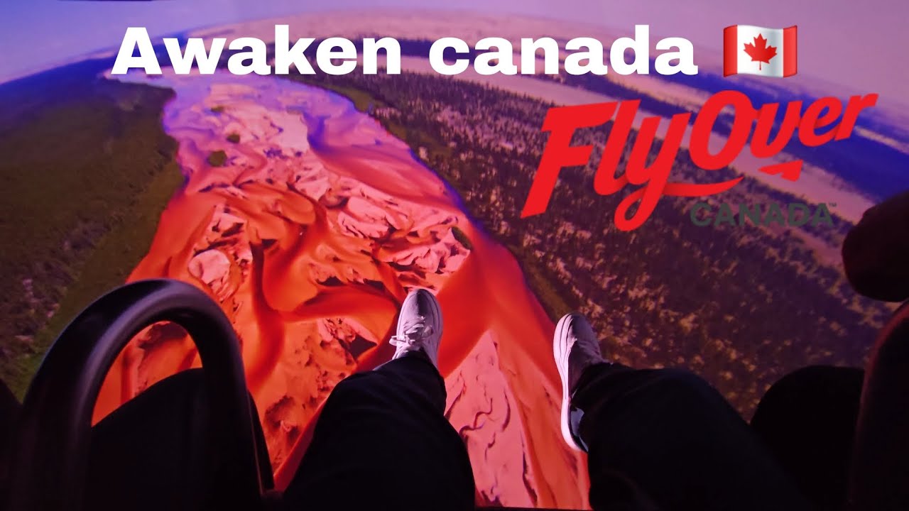 The ULTIMATE Flying Ride in Vancouver | flyover canadaplace | #flyover #vancouver #canada
