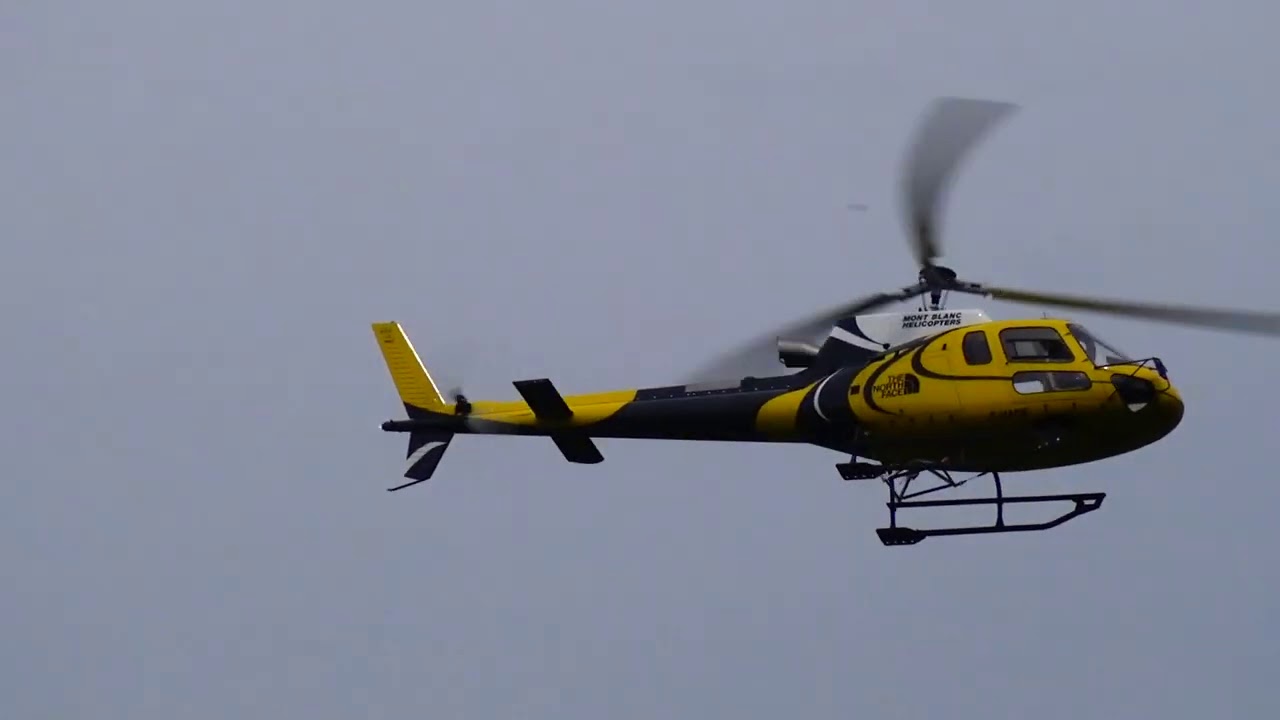 Ecureuil AS350 Monte Blanc Scale RC Model electric Helicopter