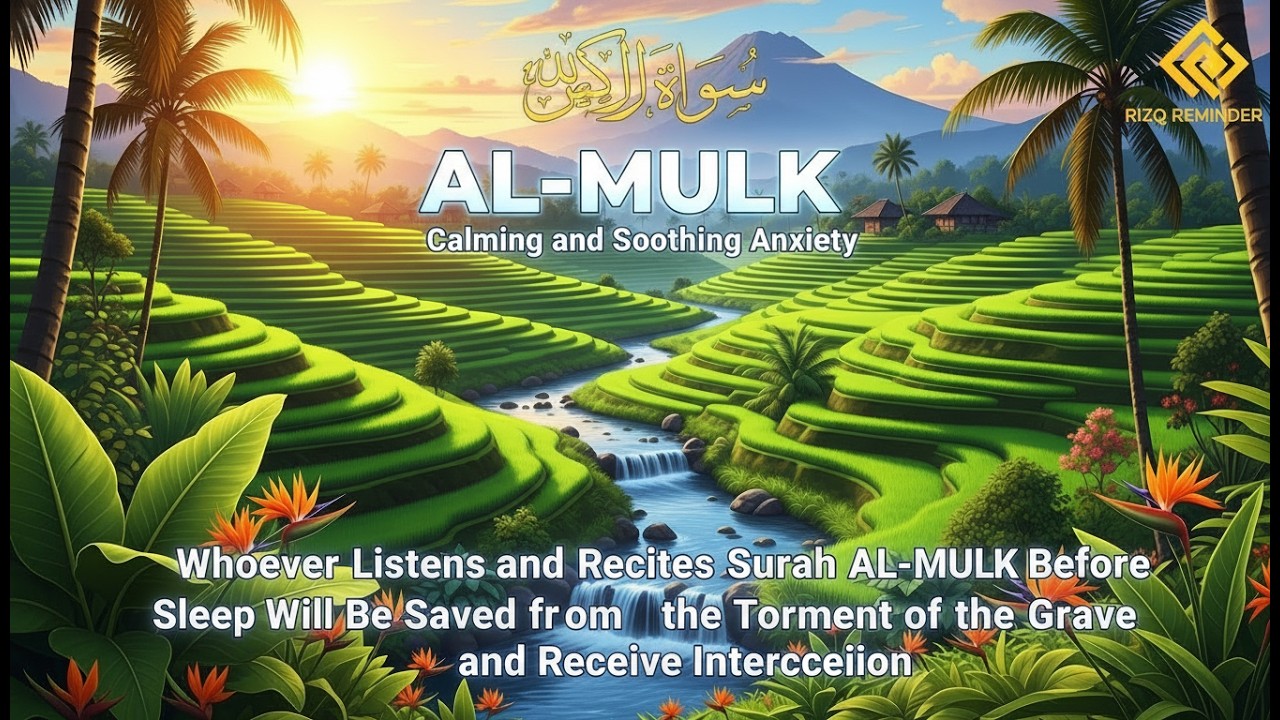 Calm Your Soul Tonight: Surah Al Mulk - سورة الملك Recitation That Touches The Heart