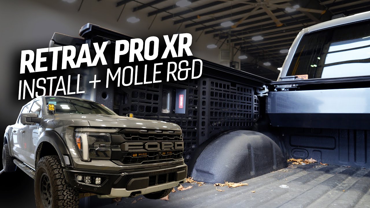 Установка чехла на кузов Retrax PRO XR + разработка системы MOLLE