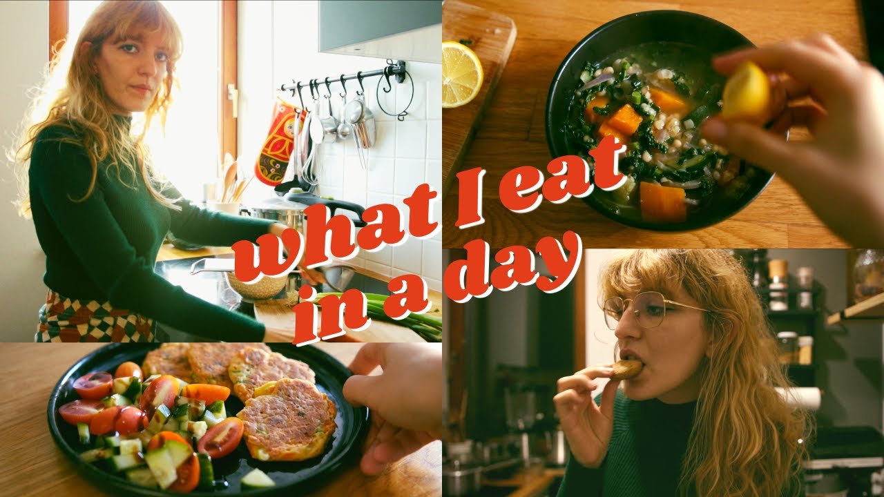 what I eat in a day (cozy & easy meals)