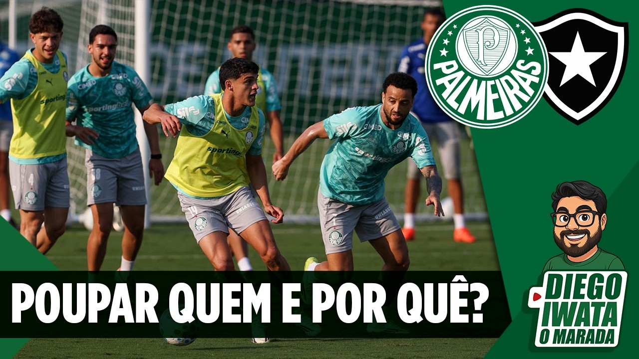 QU&Atilde;O ALTERNATIVO PODE SER O PALMEIRAS CONTRA O BOTAFOGO? PENSAMOS UM TIME