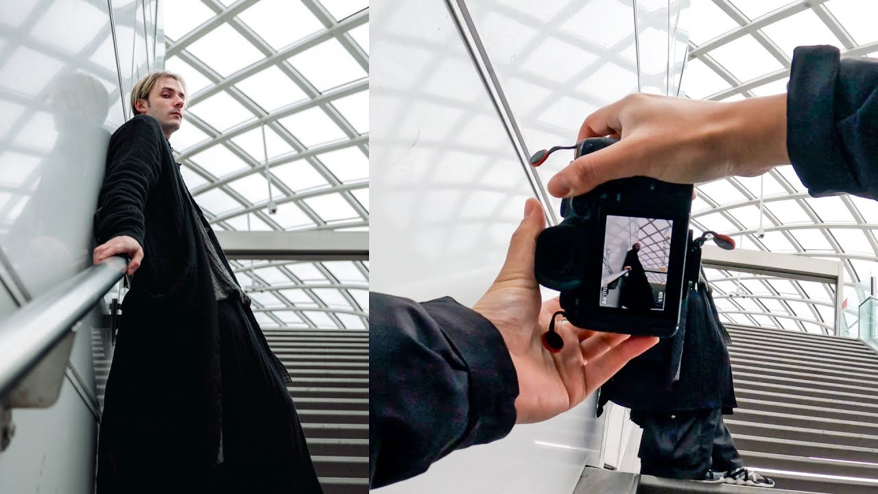 Quick Gloomy Natural Light Photoshoot at this Cool Metro Station!