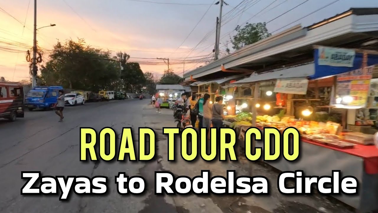 Road Tour/Old Landfill, Zayas to Rodelsa Circle/Cagayan de Oro City, Philippines