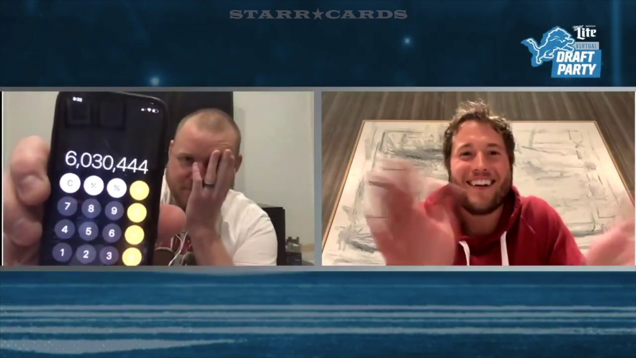 Human Calculator: Detroit Lions QB Matthew Stafford is all the math staff you'll ever need