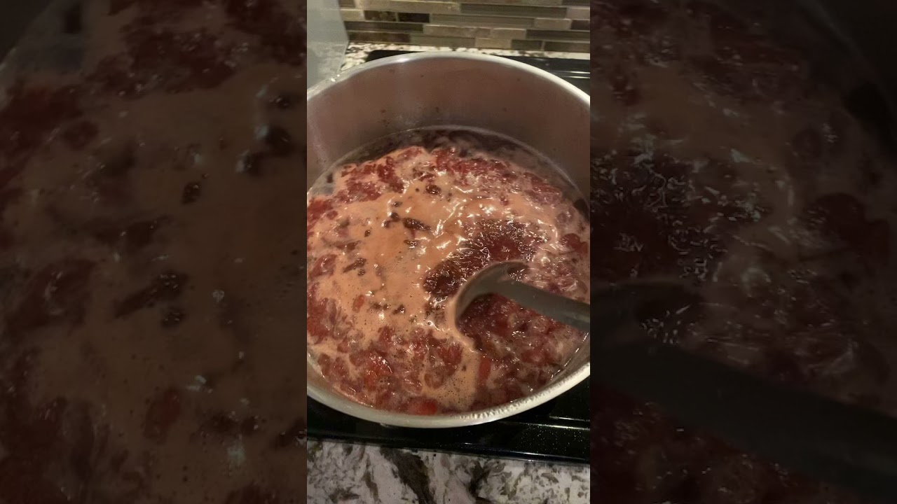 Making Strawberry Jam