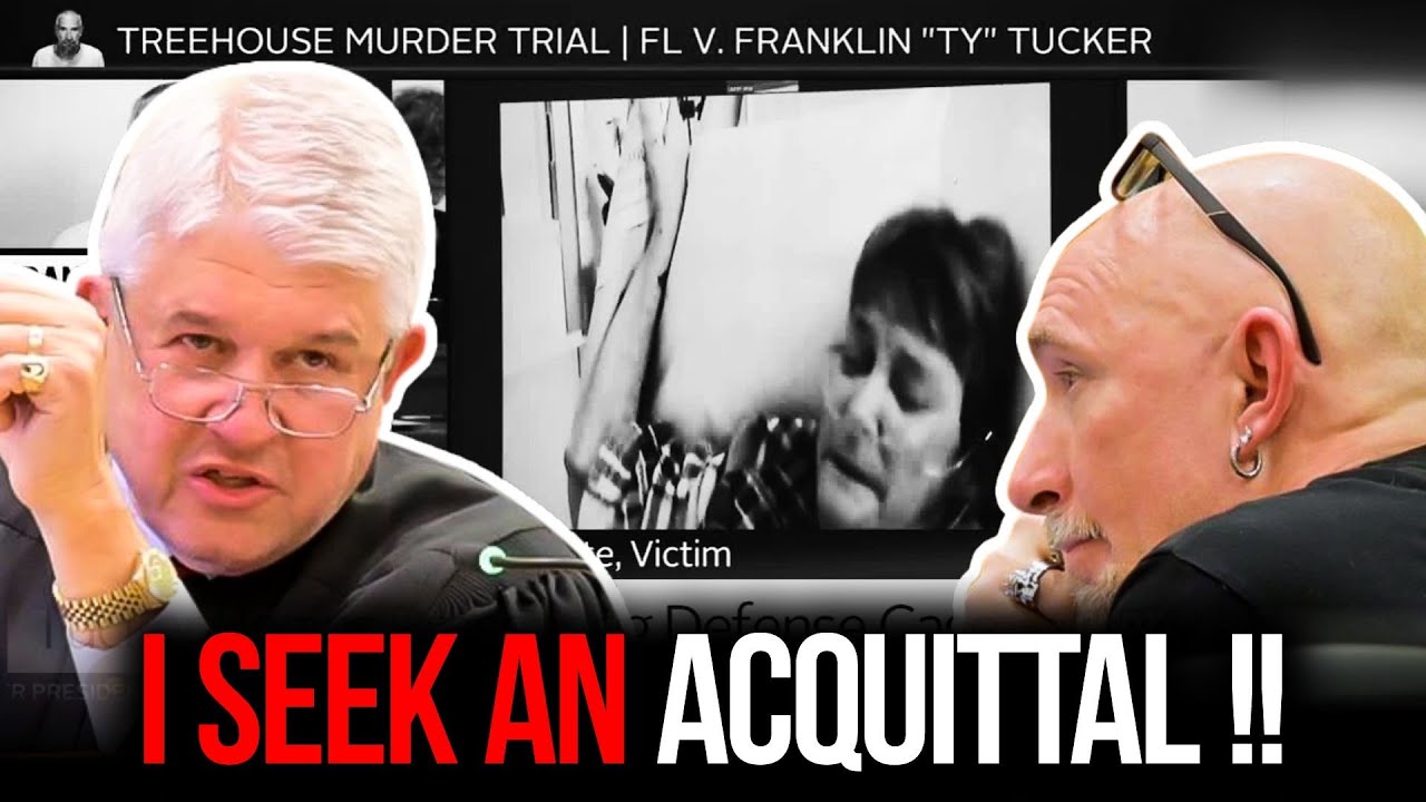 Treehouse Murder Suspect Ty Tucker Shows Frustrations As He Overtalks The Judge Seeking Acquittal