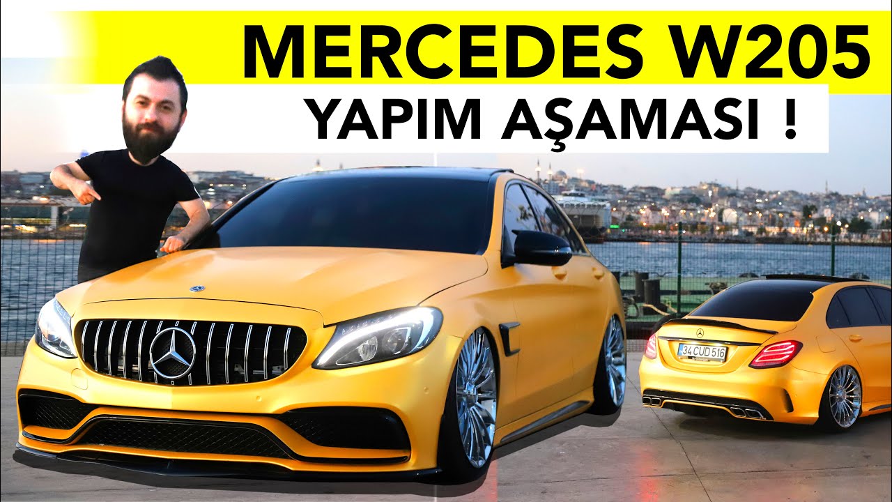 Mercedes W205 C Serisi C63 AMG Yapım Aşaması !