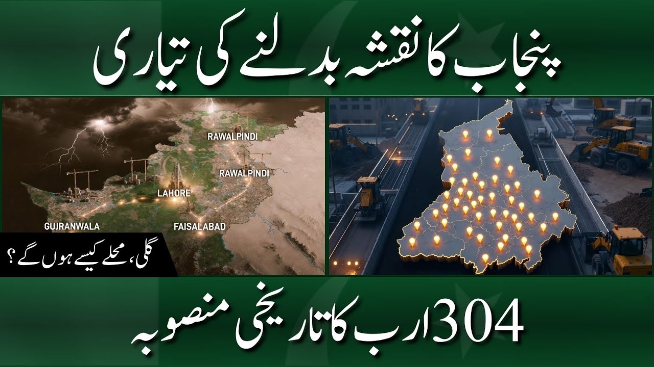 Punjab&rsquo;s 304 Billion Mega Project: Streets, Mohallas & Cities to Transform | Pulse of Pakistan