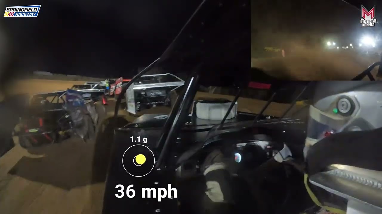#45 Chase Holland - Modified - 11-16-2024 Springfield Raceway - In Car Camera