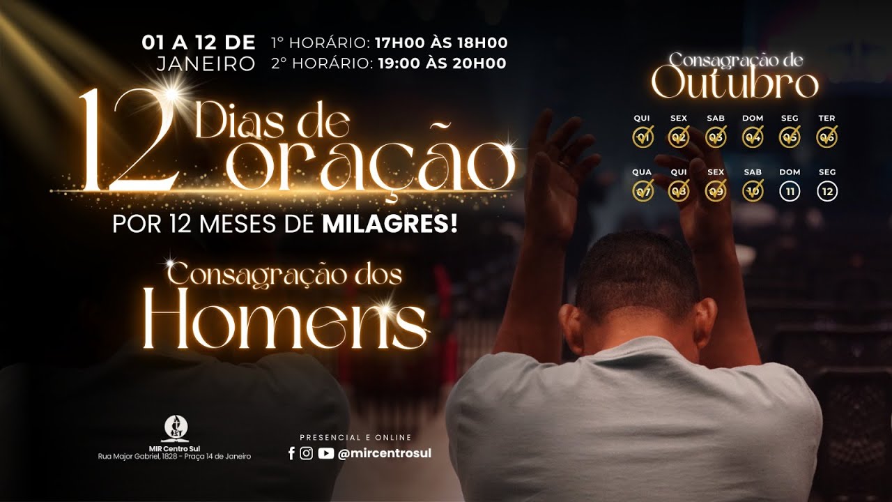 12 Dias de Oração - 10.01.2026 #10.