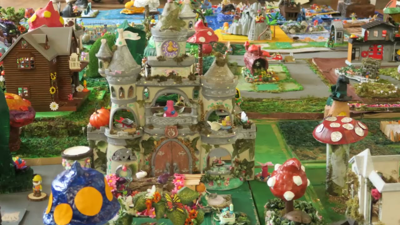 Fairyland exhibit at The Old School rooms Haworth