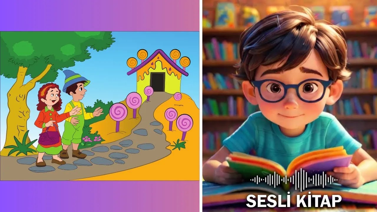 Hansel and Gretel | Çocuk Hikayeleri | Eğitici Masallar | Hayal | Kitaplar | Çocuklar İçin Eğitim