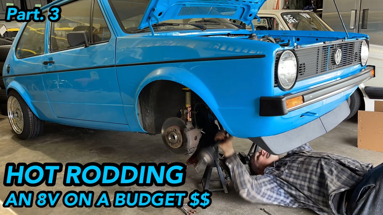Mk1 Golf 2.0 ABA Swap / HOT RODDING A 2.0L 8V pt.3 / 4 INTO 1 RACE HEADER / STILL WAITING ON PARTS
