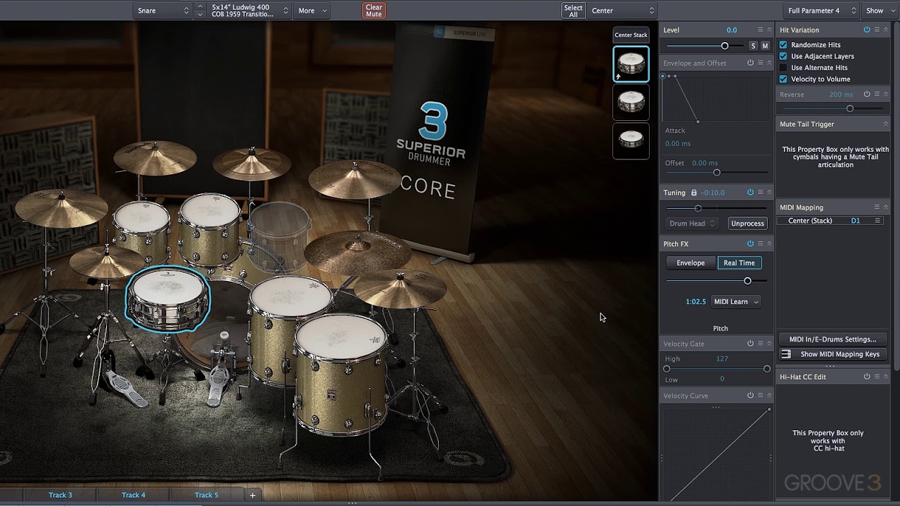 Creative Tuning Applications (Superior Drummer 3 Tips & Tricks Vol 1)