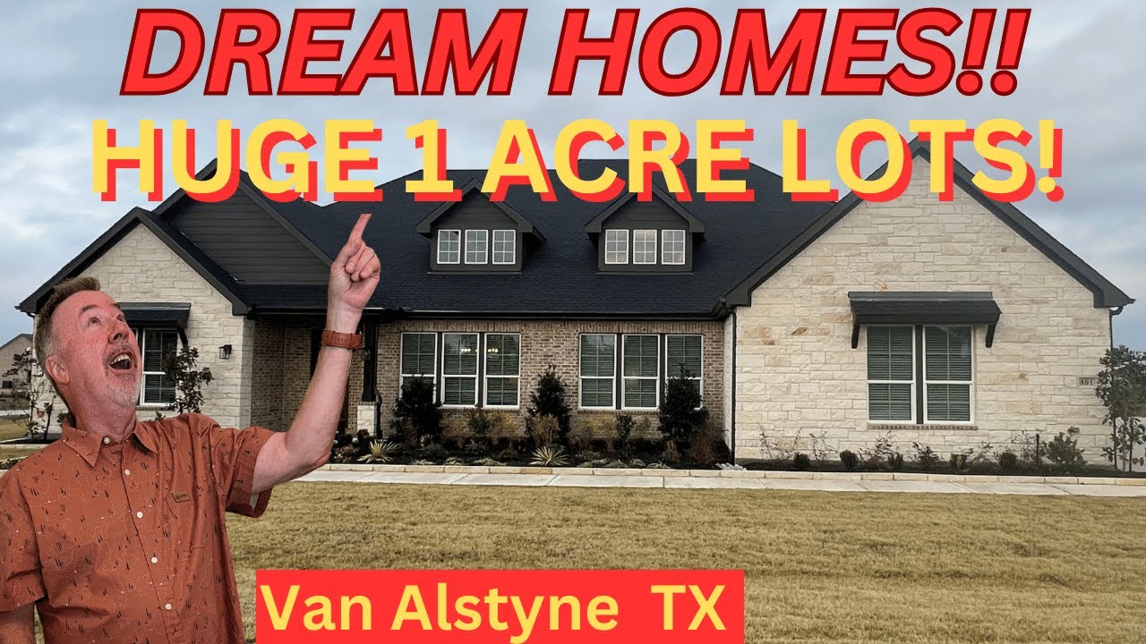 Creekview The Ultimate Texas Dream: 1-Acre Lots & Luxury Homes in Van Alstyne, TX