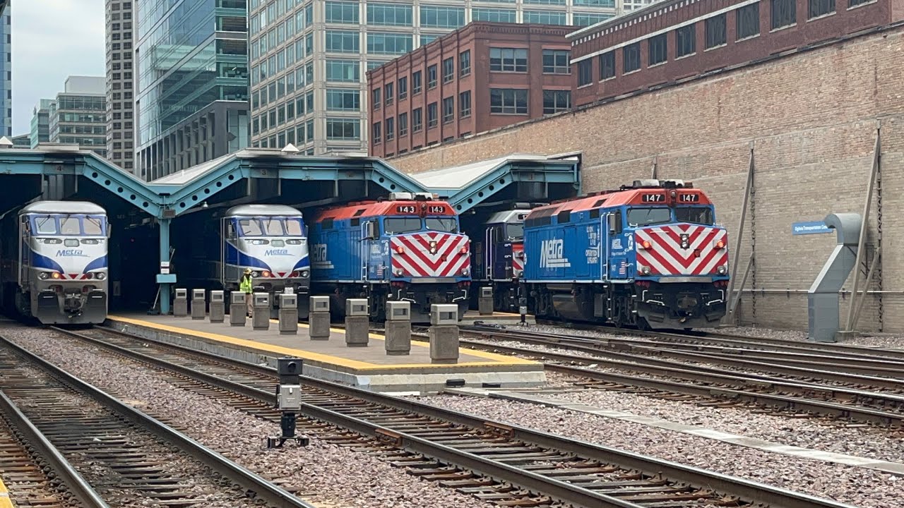 Metra Railfanning at Chicago OTC! PART 1 (8/14/2023)