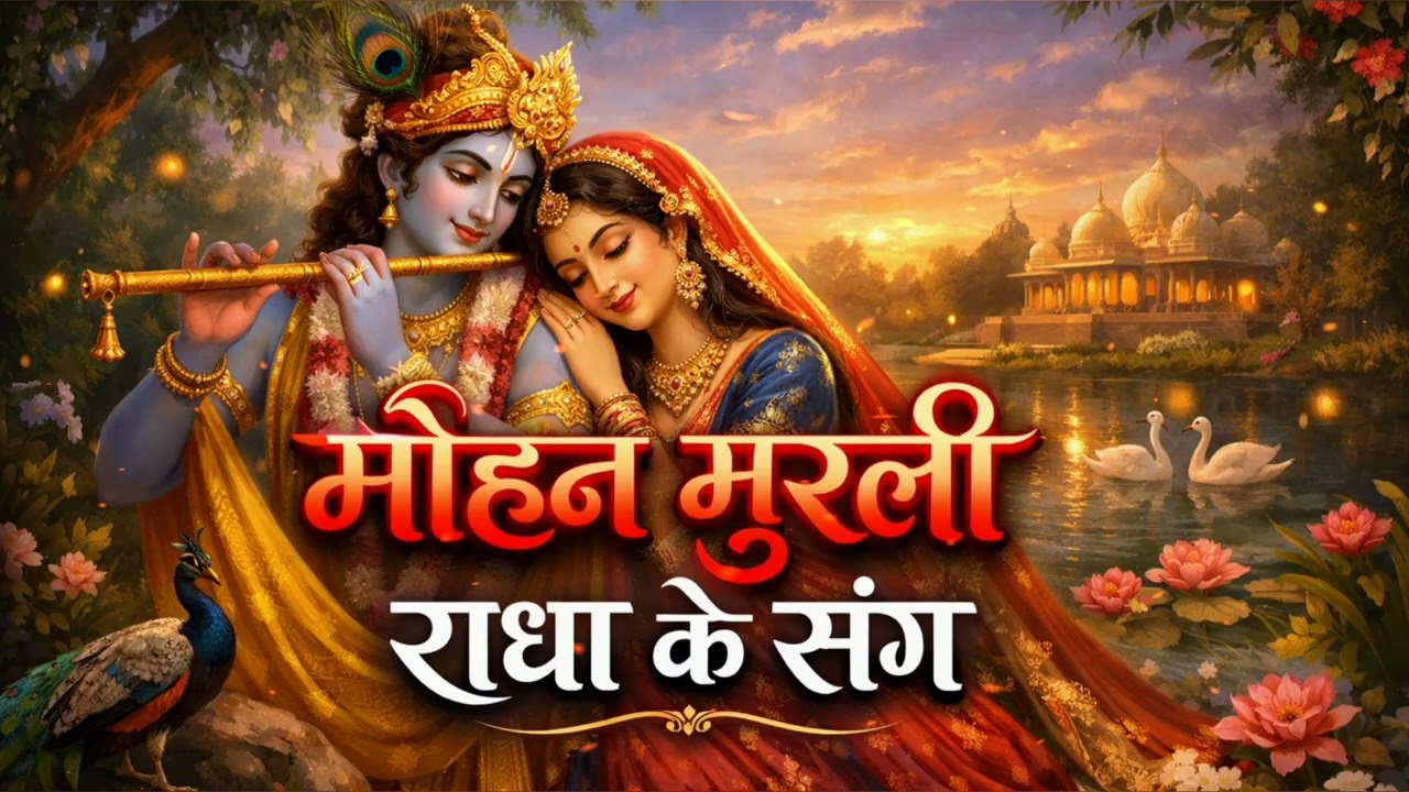 मोहन मुरली राधा के संग | श्री कृष्ण राधा भजन | Beautiful Radha Krishna Bhajan