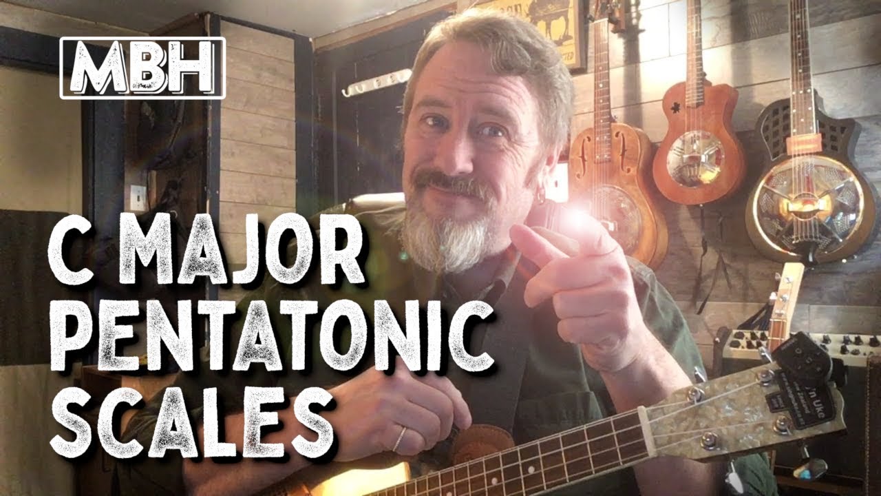 C Major Pentatonic Scales for Ukulele