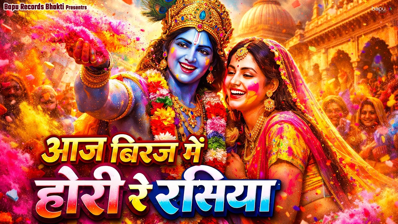 Aaj Biraj Mein Holi Re Rasiya | आज बिरज में होरी रे रसिया | holi bhajan | Holi Song | Holi 2026