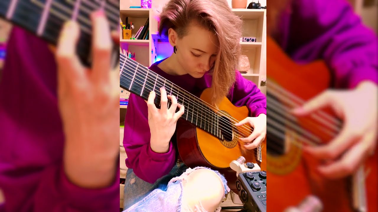 Apeirophobia on 10 string classical guitar (Animals as Leaders)